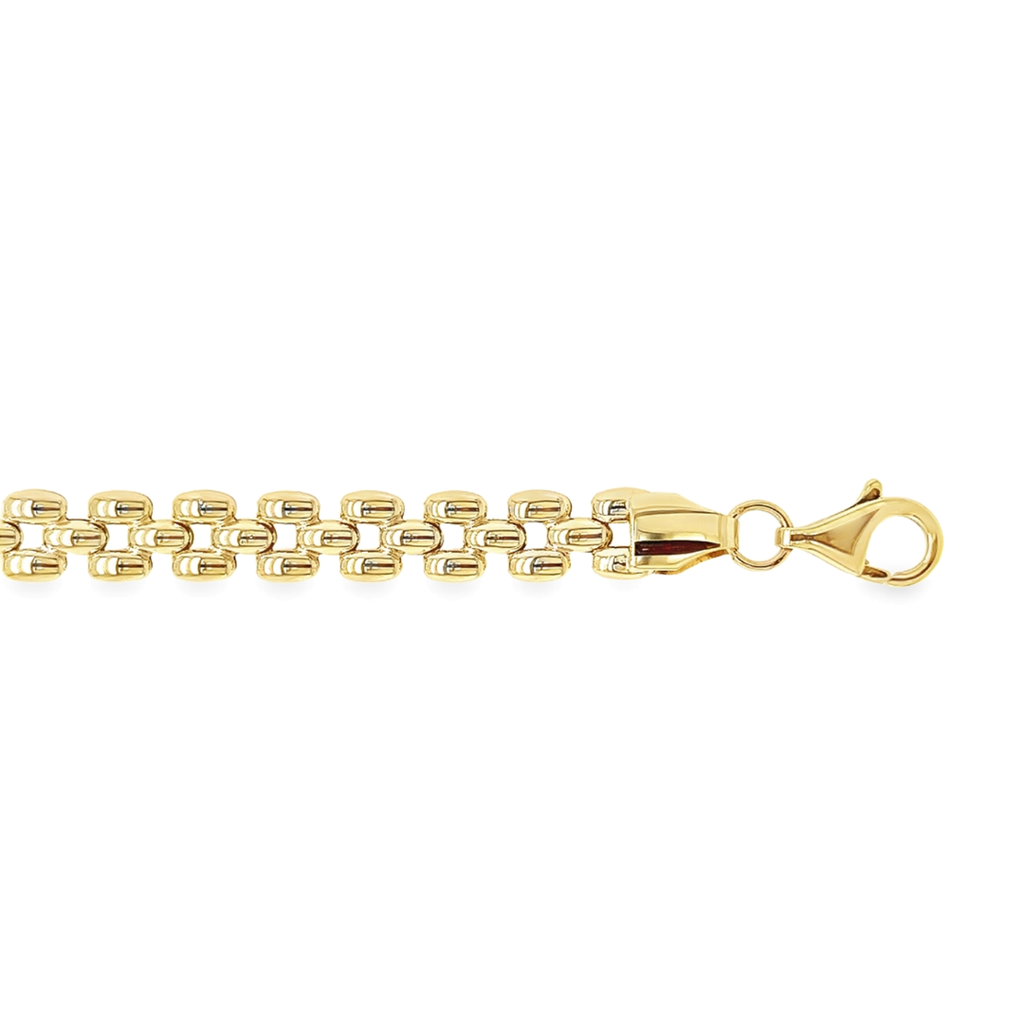 Geelgouden armband Rolex-schakel 19CM