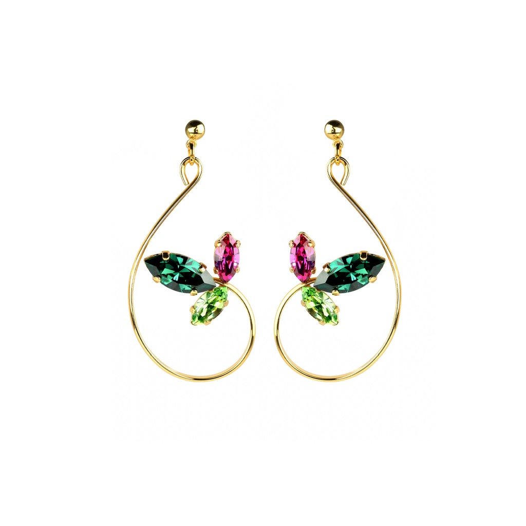 Andrea Marazzini - Jardin Enchante Fucsia/ Peridot