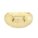 Geelgouden ring met bolling