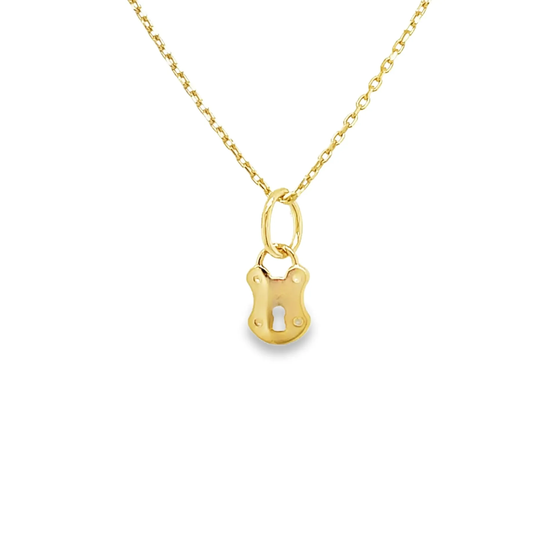 [GH2529] Geelgouden hanger Slot