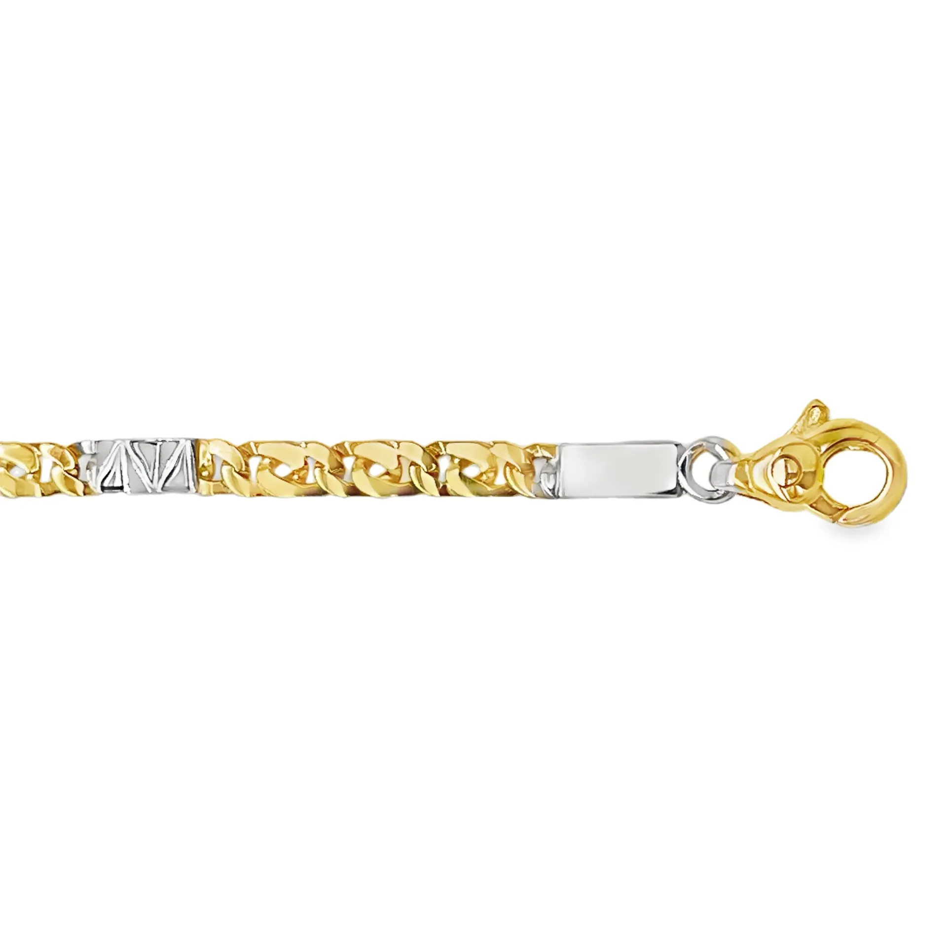 [NA2572-20] 9K Armband bicolor