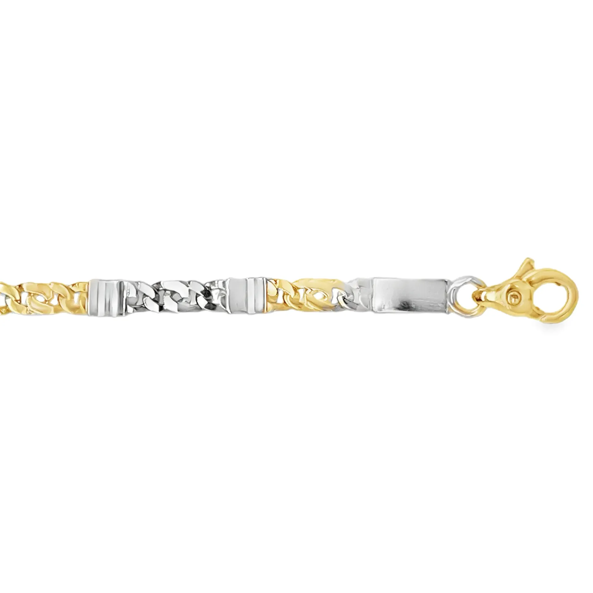 [NA2573-20] 9K Armband bicolor
