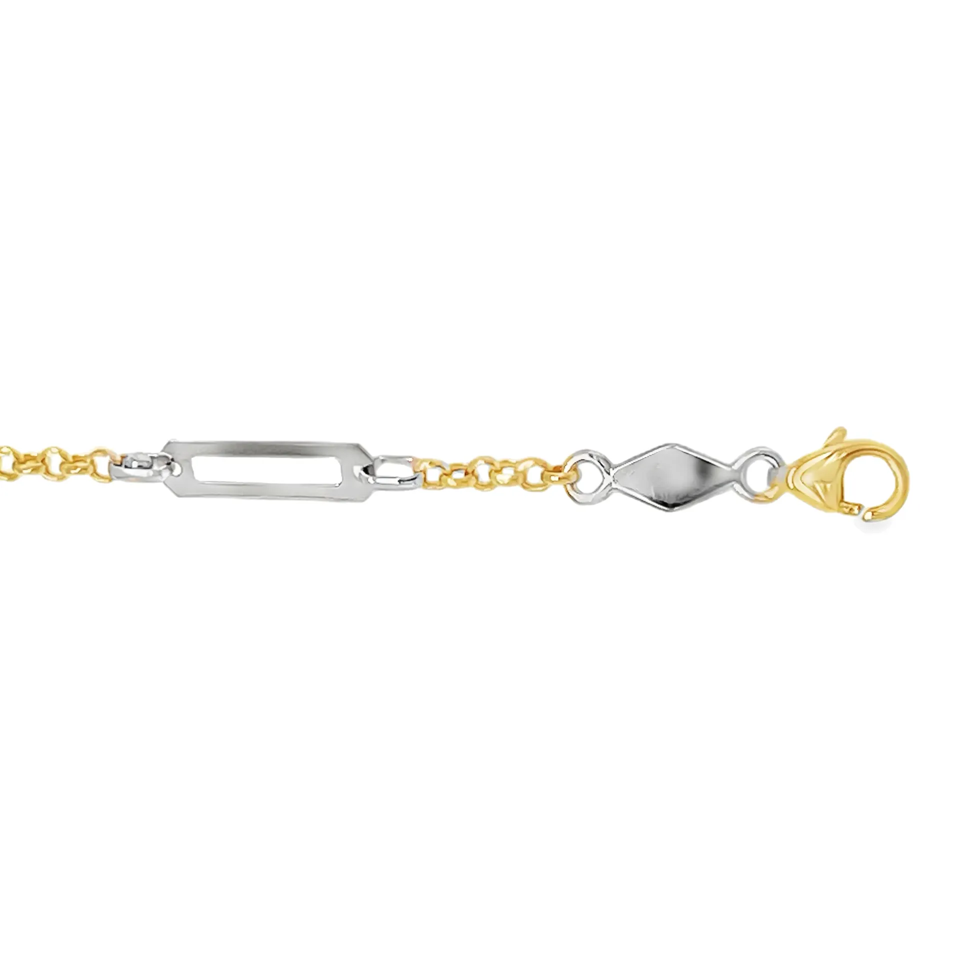[NA2579-19] 9K Armband bicolor