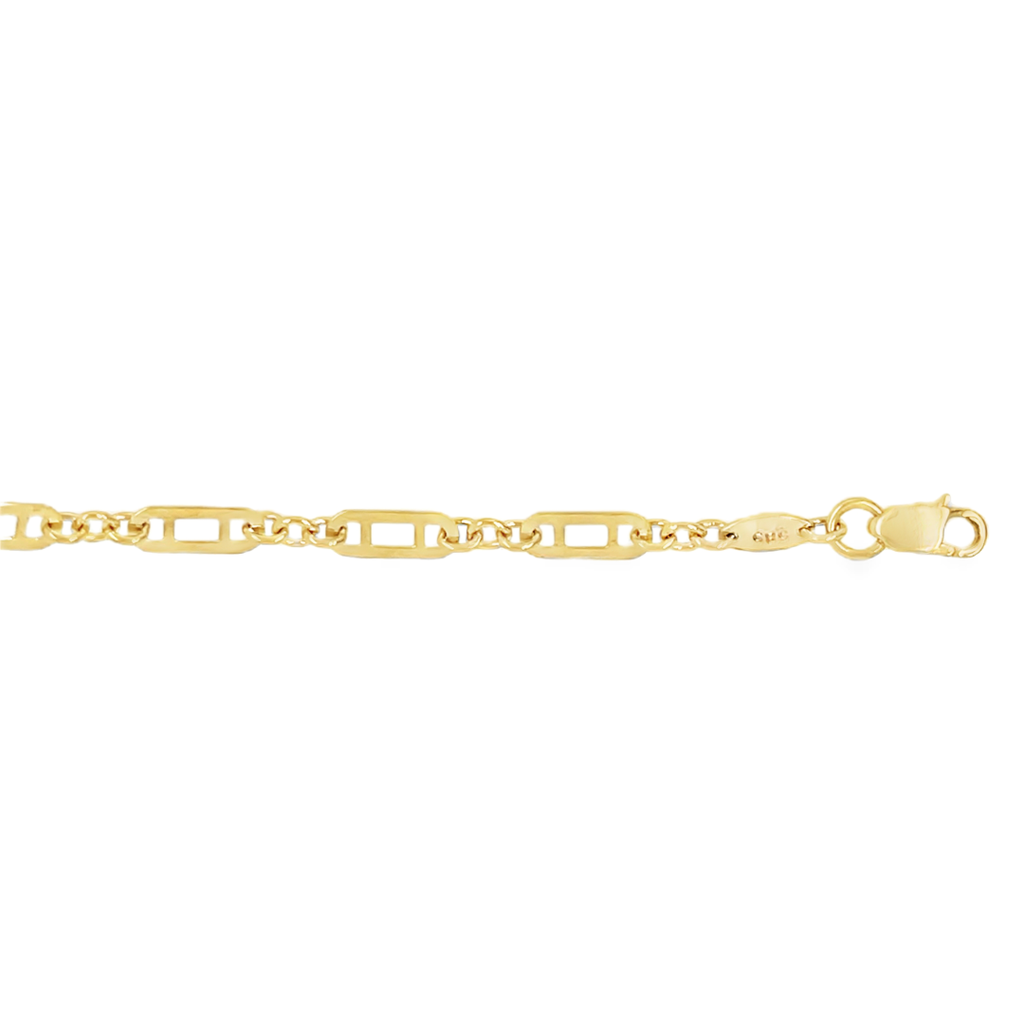 Geelgouden armband Fantasie