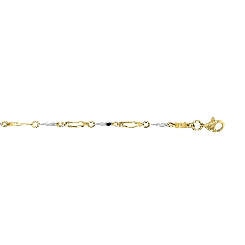 Bicolor gold bracelet Fantasy