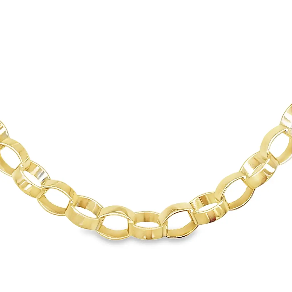 Geelgouden collier Fantasie