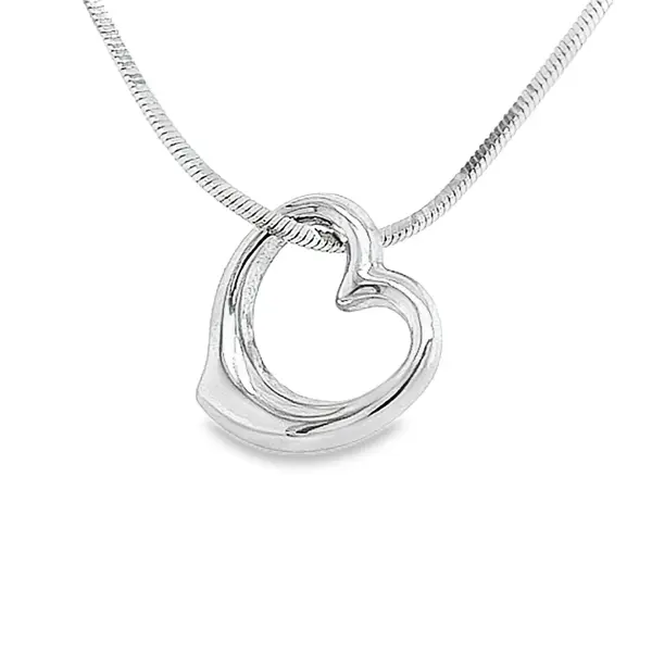 White gold pendant Fantasy Heart