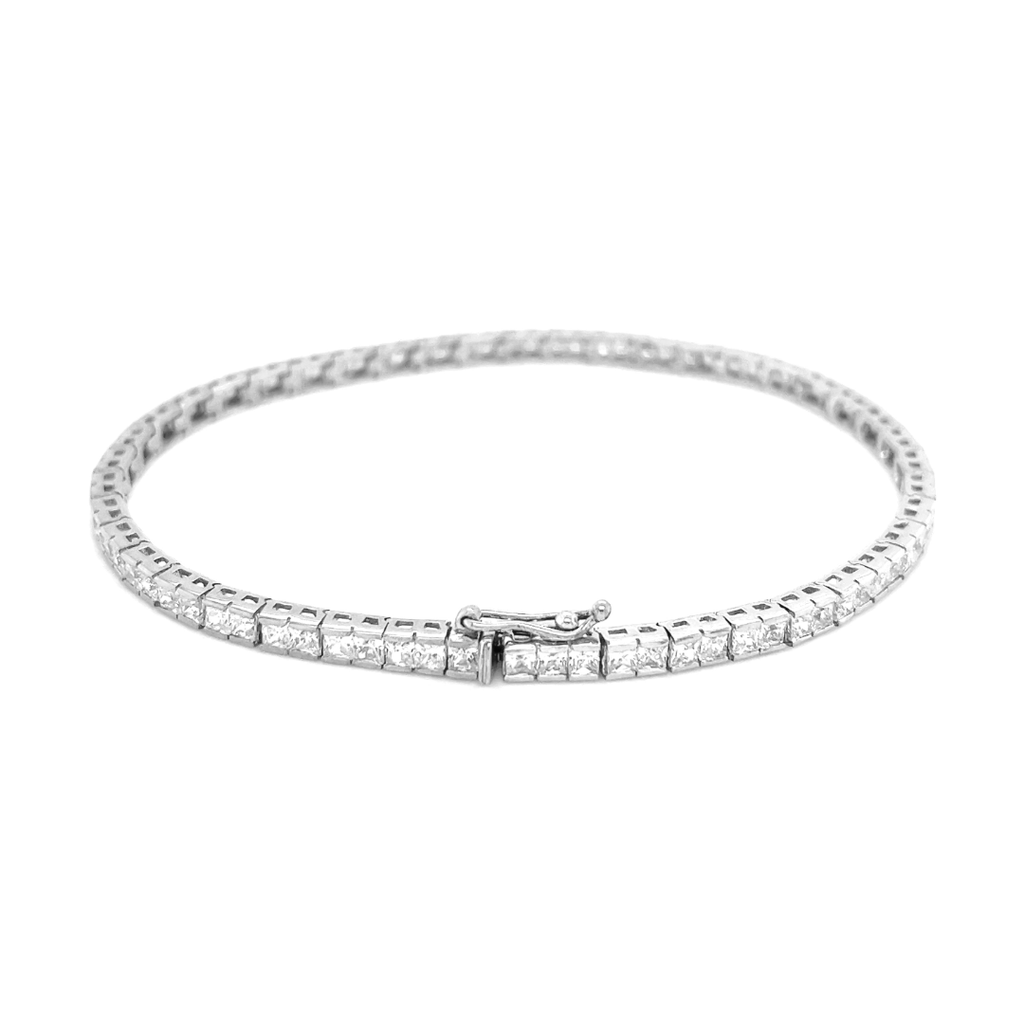 Zilveren tennisarmband met Zirkonia