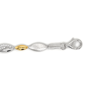 Silver Bracelet Bicolor