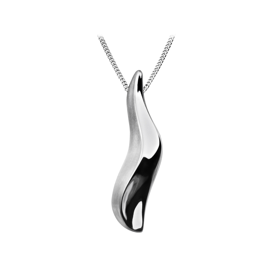 [ZH1611] H006 Silver pendant Fantasy matte/Gloss