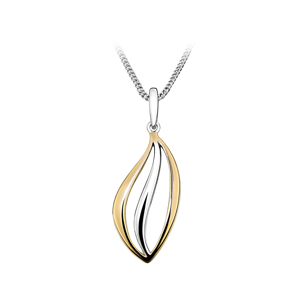 [ZH1617] H012 RosÈ silver pendant Fantasy