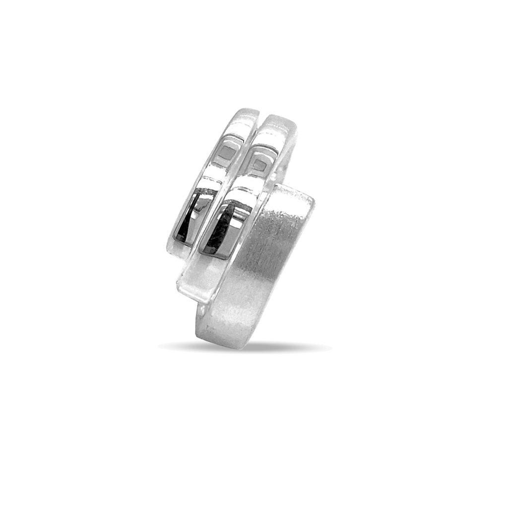[ZR2037] Silver ring Fantasy Matte/Gloss