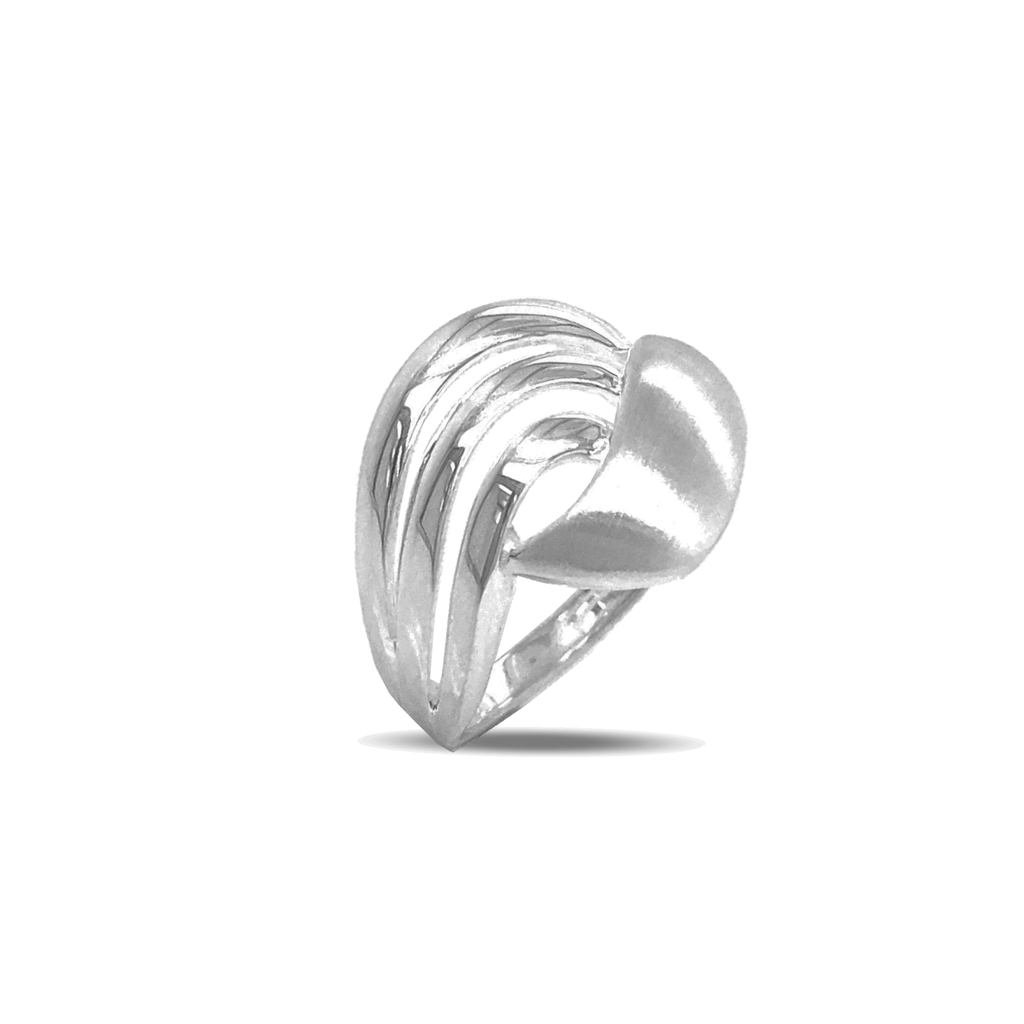 silver ring matte/gloss finish WRSM