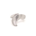 [ZR2046] Silver fantasy ring matte/gloss WRSM