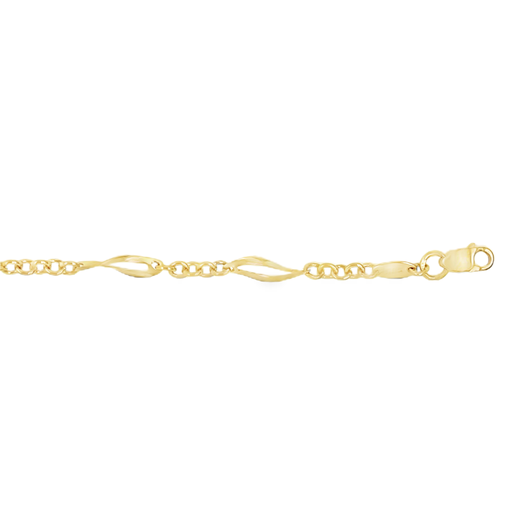 [GA0209] Yellow gold bracelet Fantasy