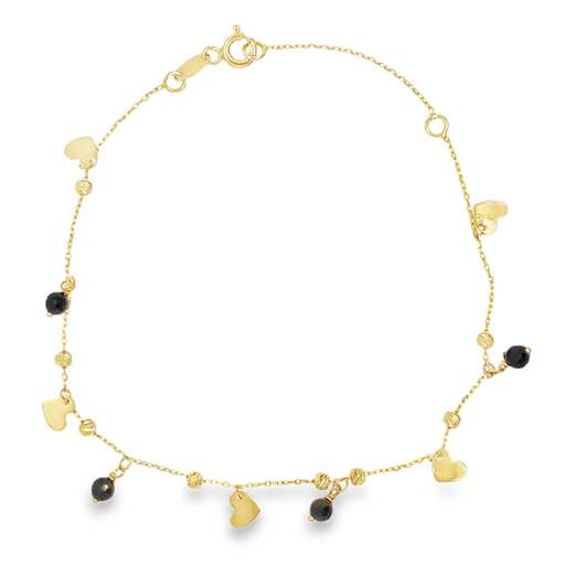 [GA0210] Geelgouden armband Fantasie