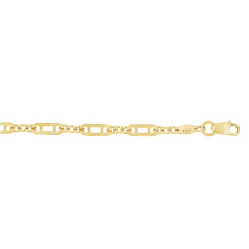 [GA0212] Geelgouden armband Fantasie