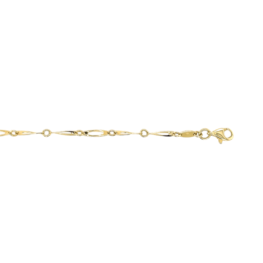 [GA0243] Geelgouden armband Fantasie