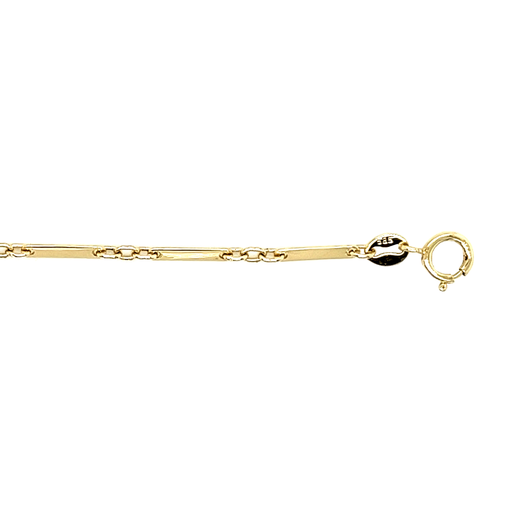[GA0255] Geelgouden armband Fantasie