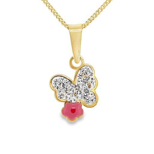 [GH0444] Geelgouden hanger vlinder