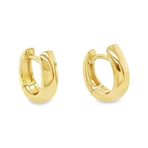 [GOR1094] Geelgouden oorringen