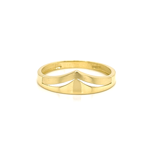 Geelgouden ring Fantasie