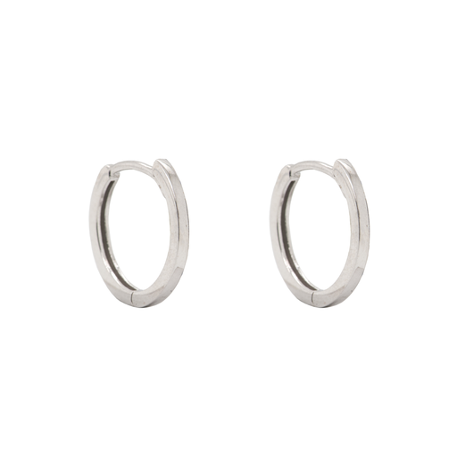 [WOR1058] Witgouden oorringen 13,5 x 1,4mm