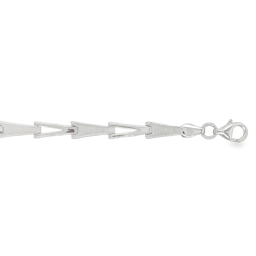 [ZA1771] Zilveren armband Mat/ Glans