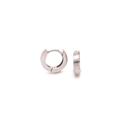 [ZO1944] Silver hinged hoop earrings 2.5mm wide